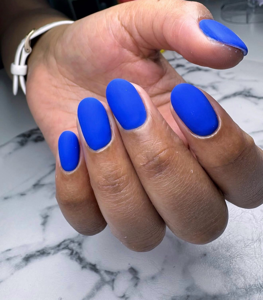 Plain European Manicure with Gel at Magic Touch Beauty Studio in Sarasota, FL