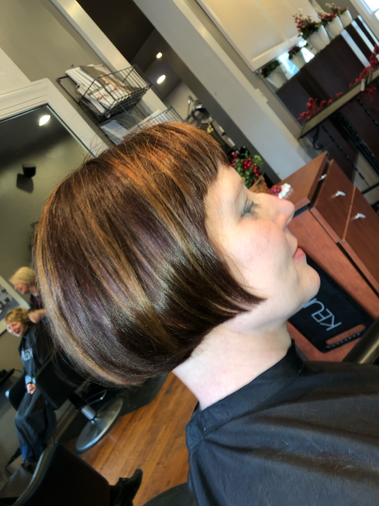 Short/Medium Advanced Haircut