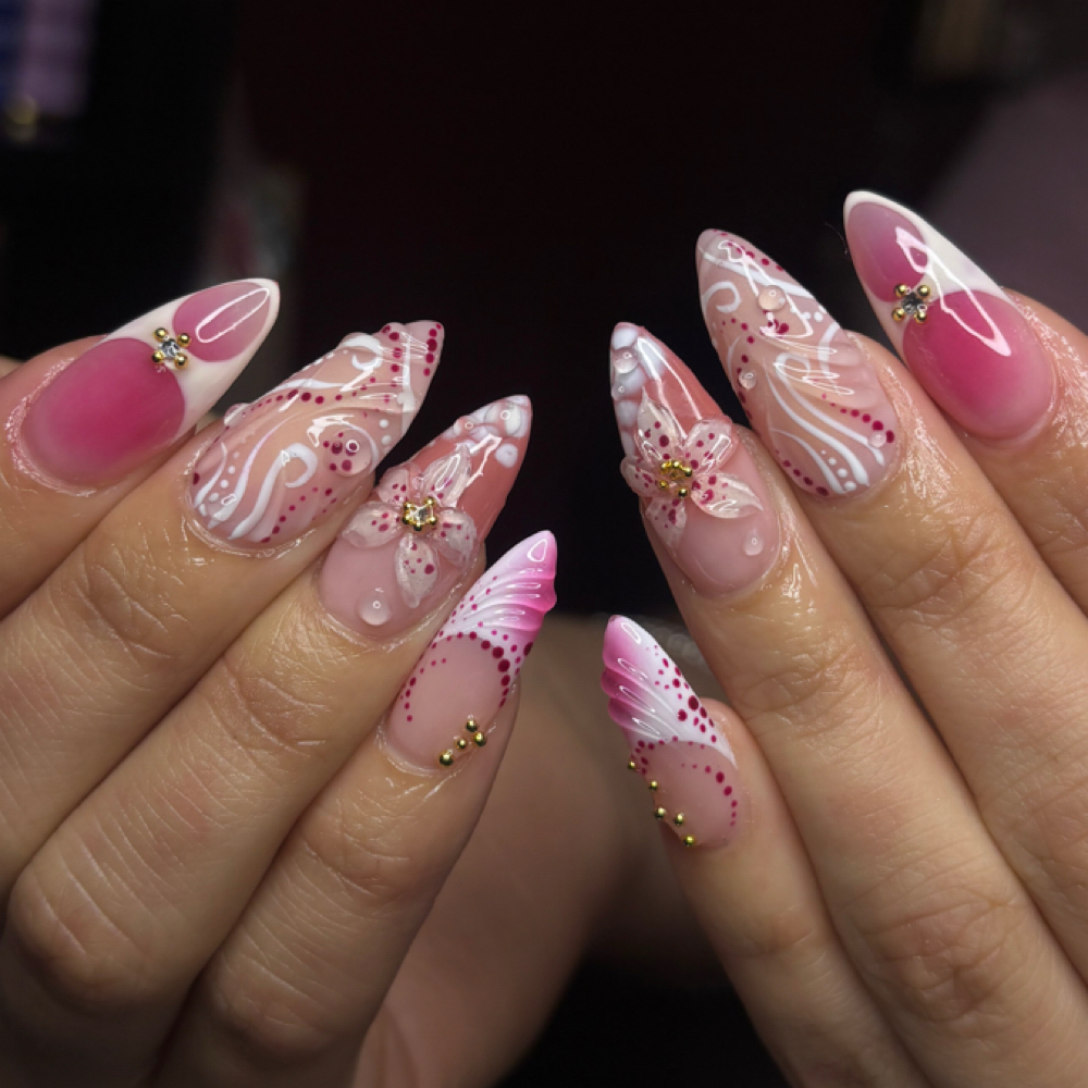 Gel X Nail Application at KarlyRyaneBeauty in Texas City, TX