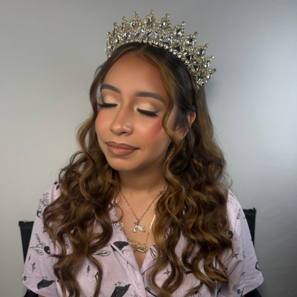 Quinceañera Glam & Hair at Audacious Jay Beauty Bar