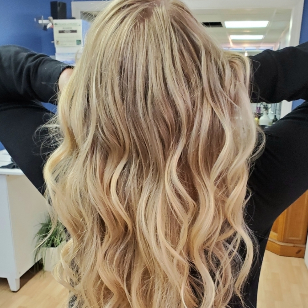 Full Hilite at Hair by Jonelle Nieland in Manteno, IL