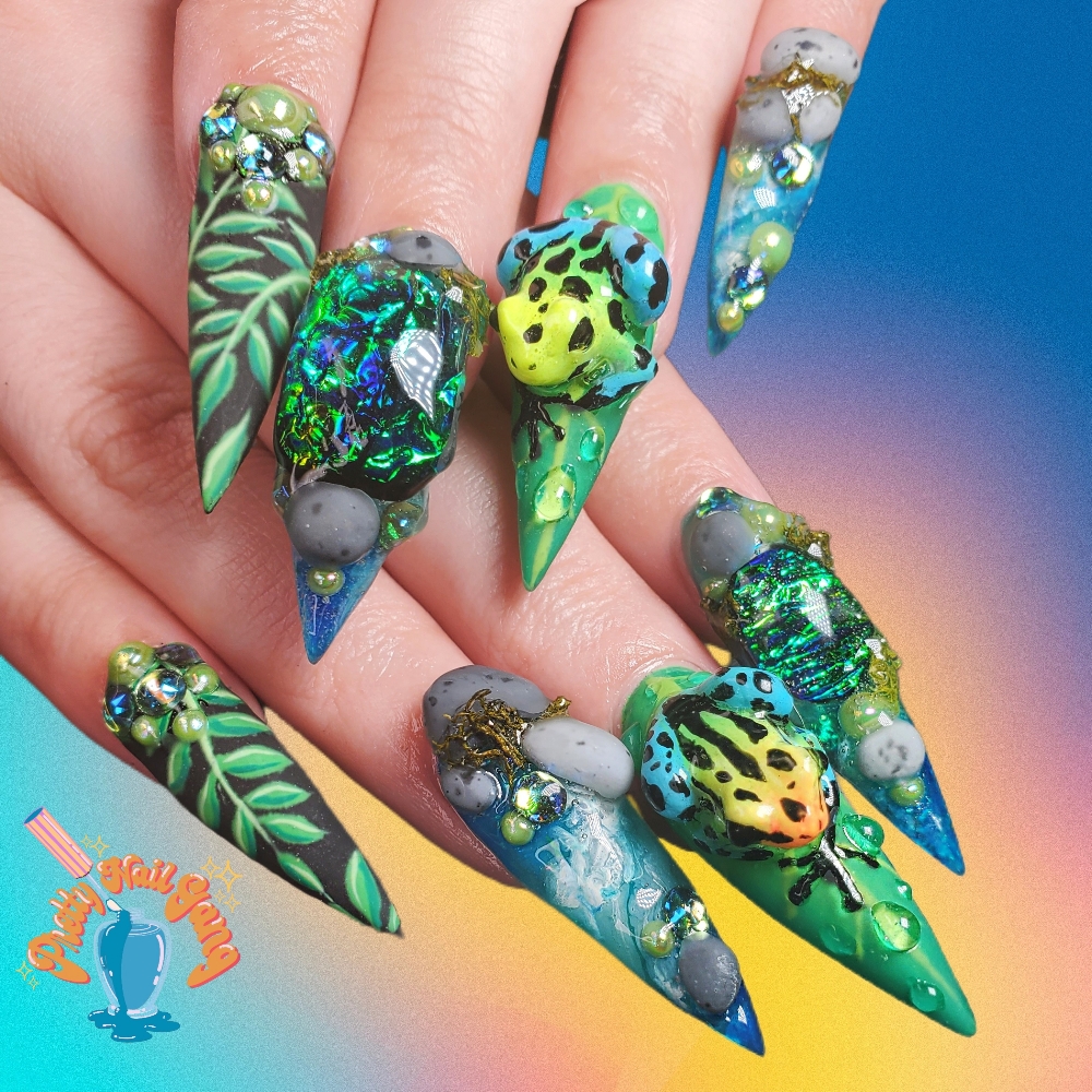 3-D Nail Art