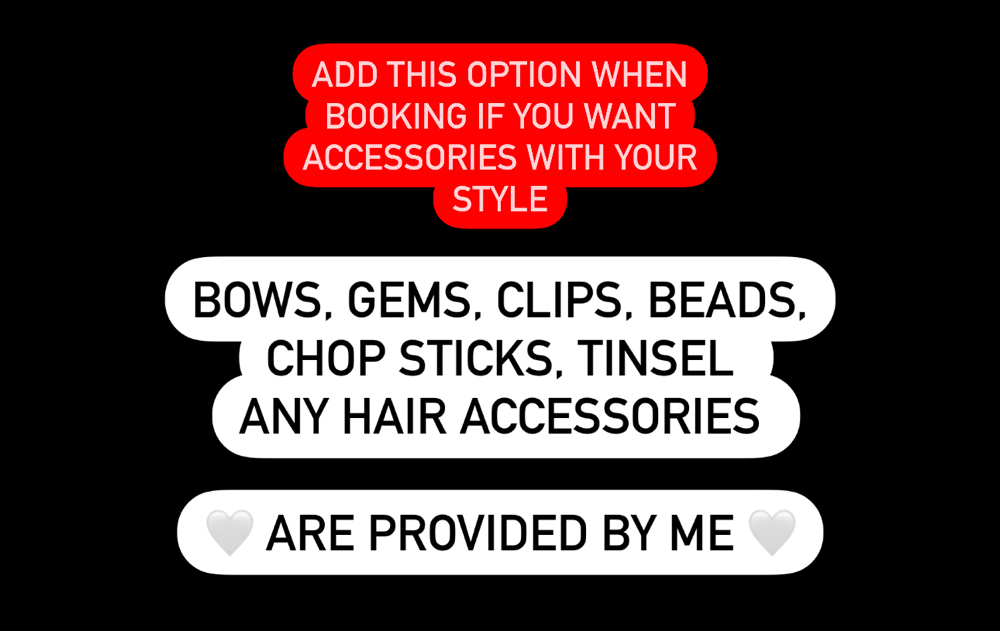 🤍 ACCESORIES IN MY HAIR PLEASE 🤍