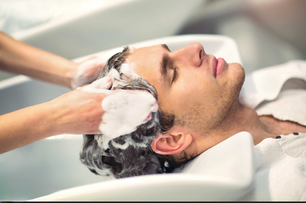 Mens Shampoo/ Head Massage
