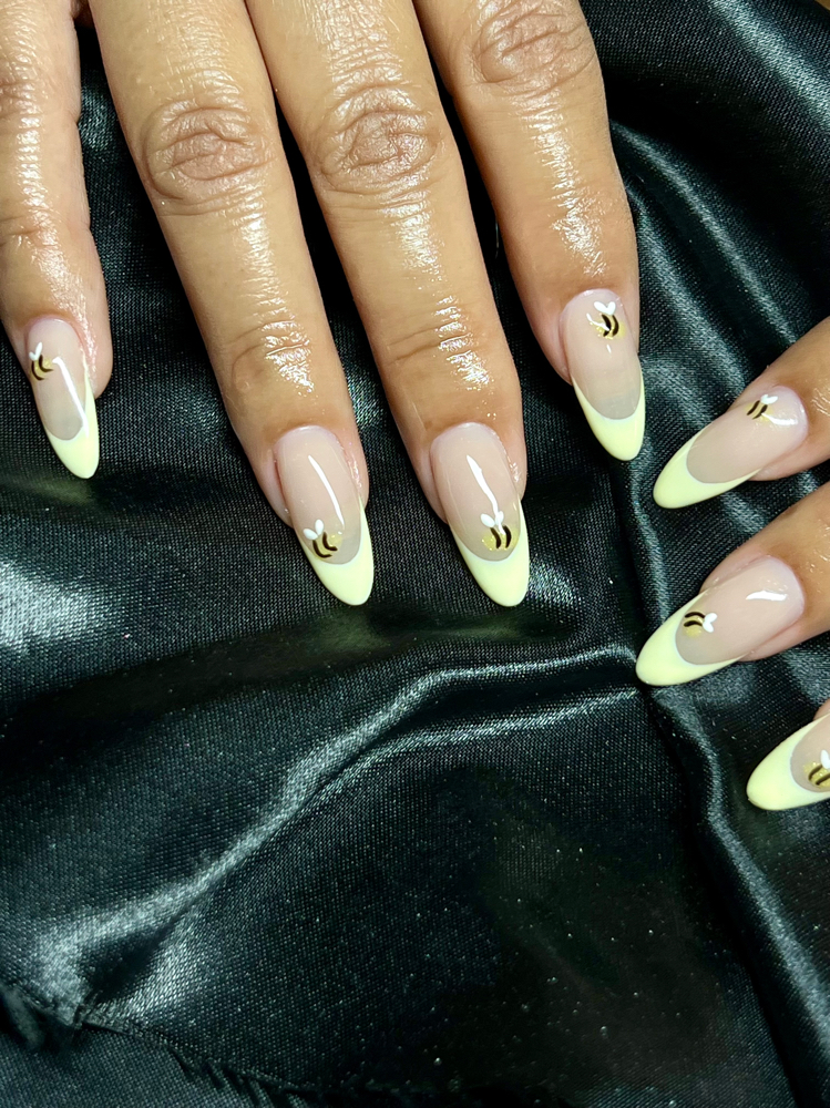 med/long builder gel mani