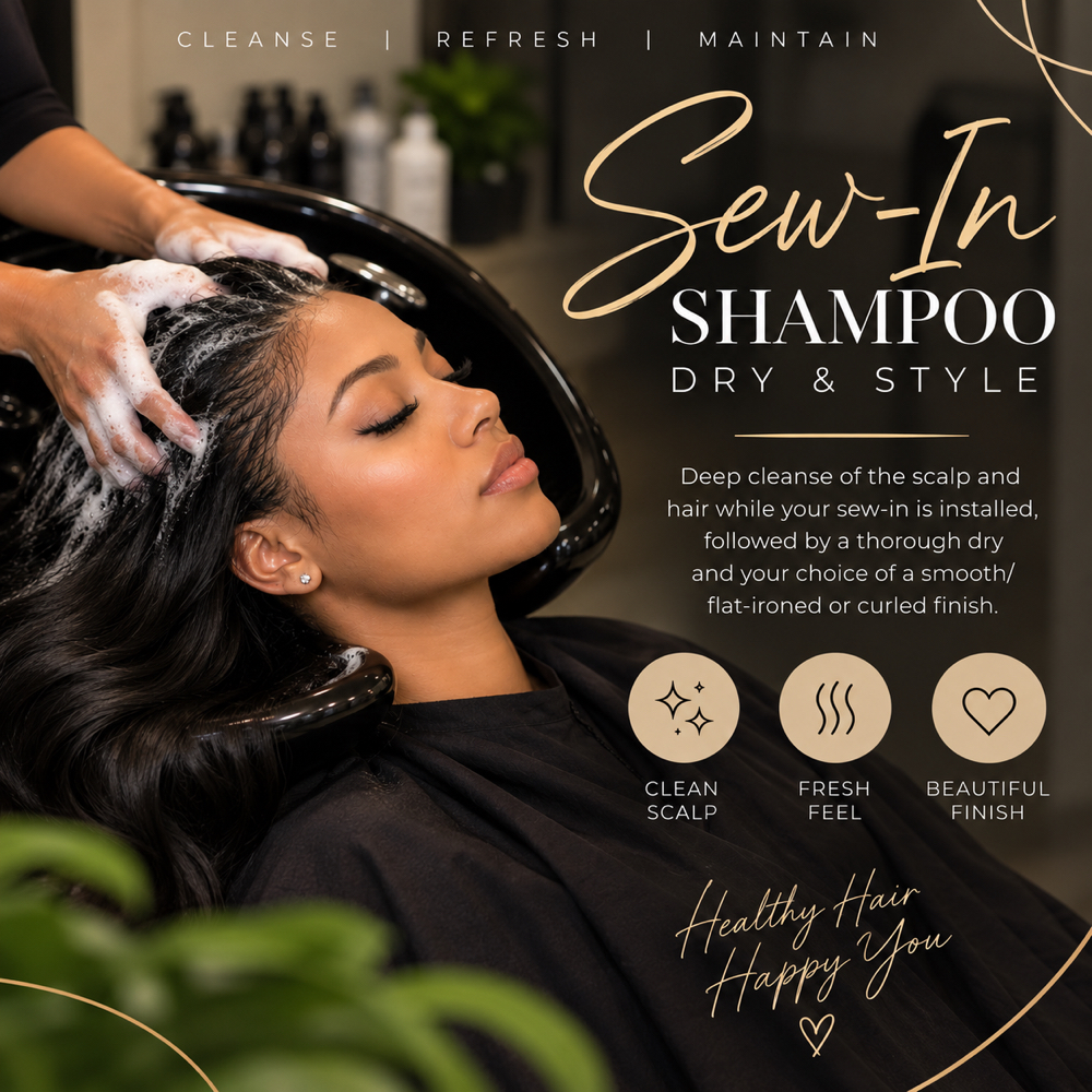 Sew-In Shampoo, Dry & Style at Ks.allaboutstyle in Columbia, SC