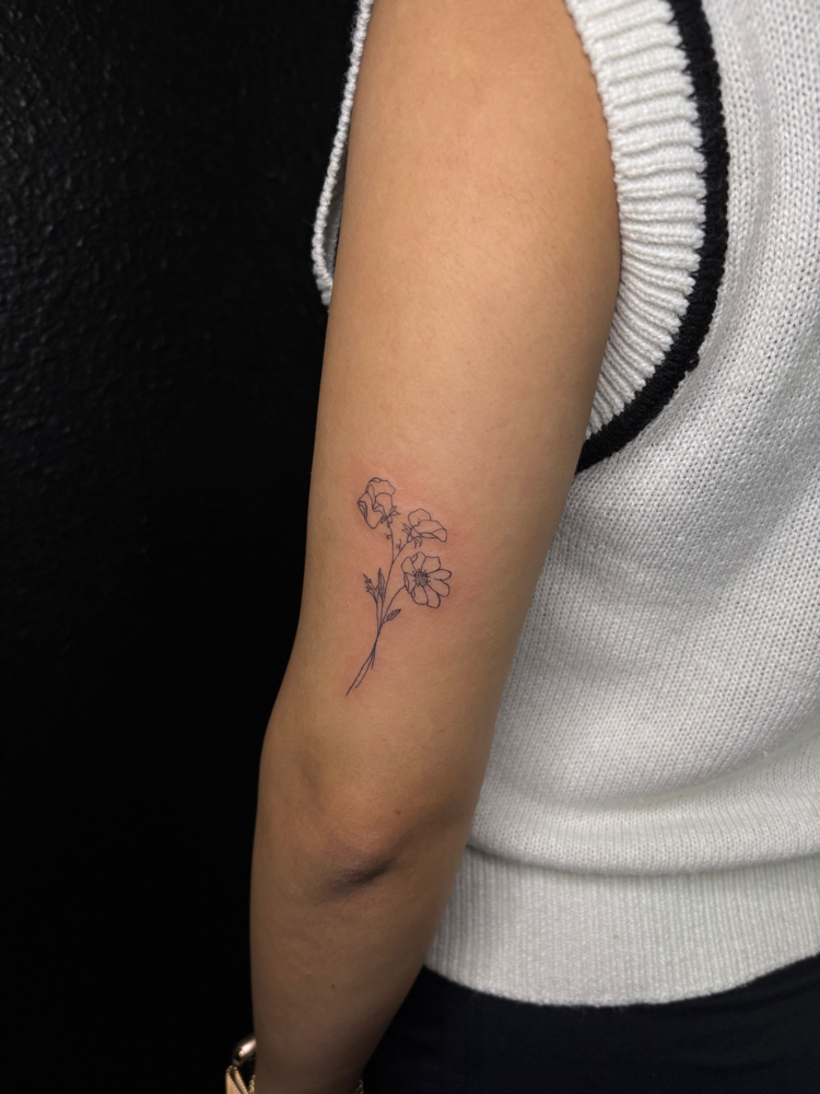 Custom Fine Line Tattoo