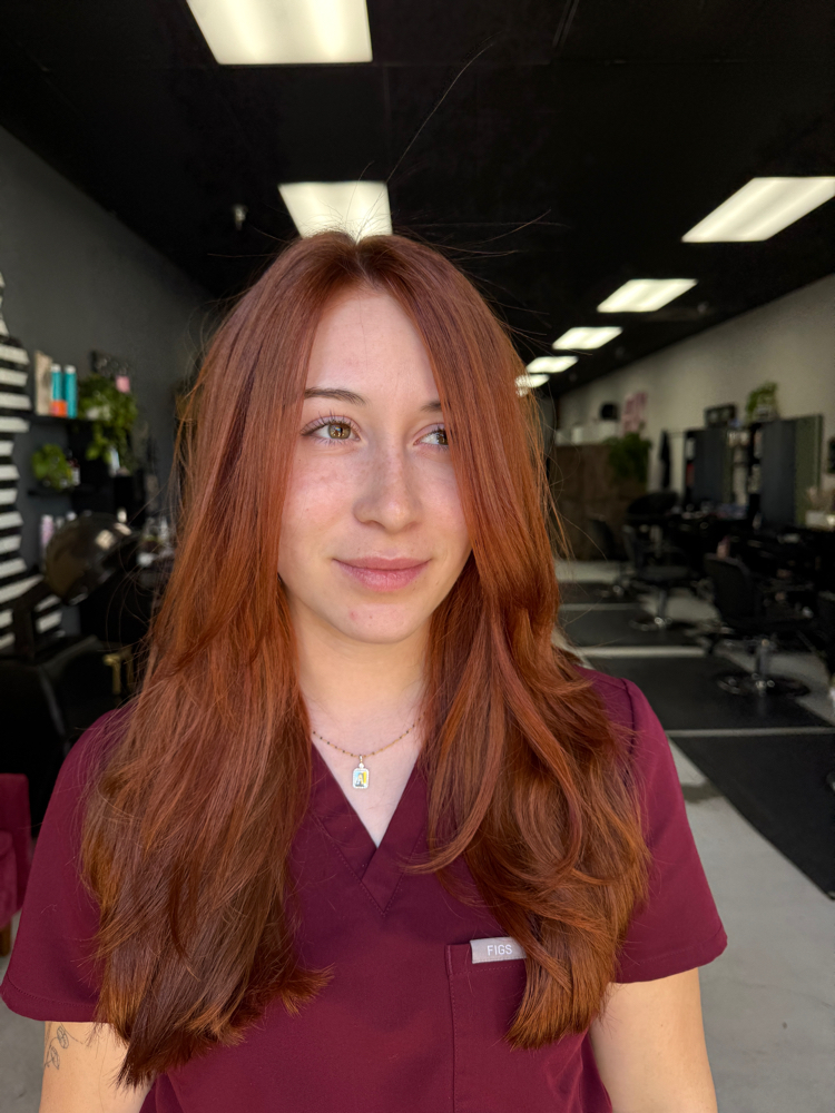 All Over Color at Xobeautybynat in Vista, CA