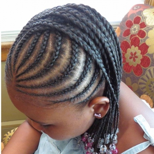 STANDARD CORNROWS at Favourite Hair Braiding in Cantonsville, MD