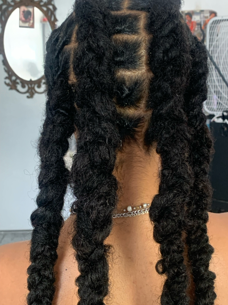 Added Natural Hair Extensions