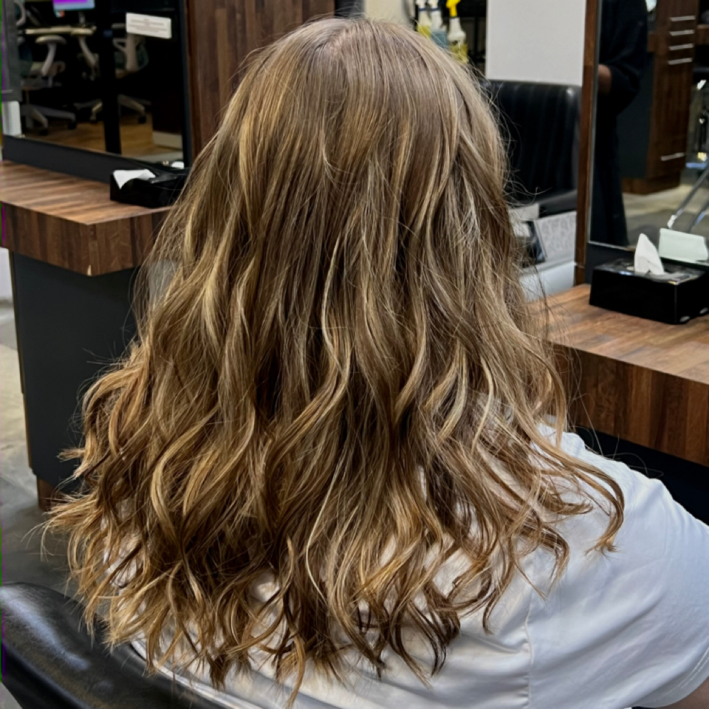 All Over Color W/Highlights at HairdonebyAli in Grantsville, UT