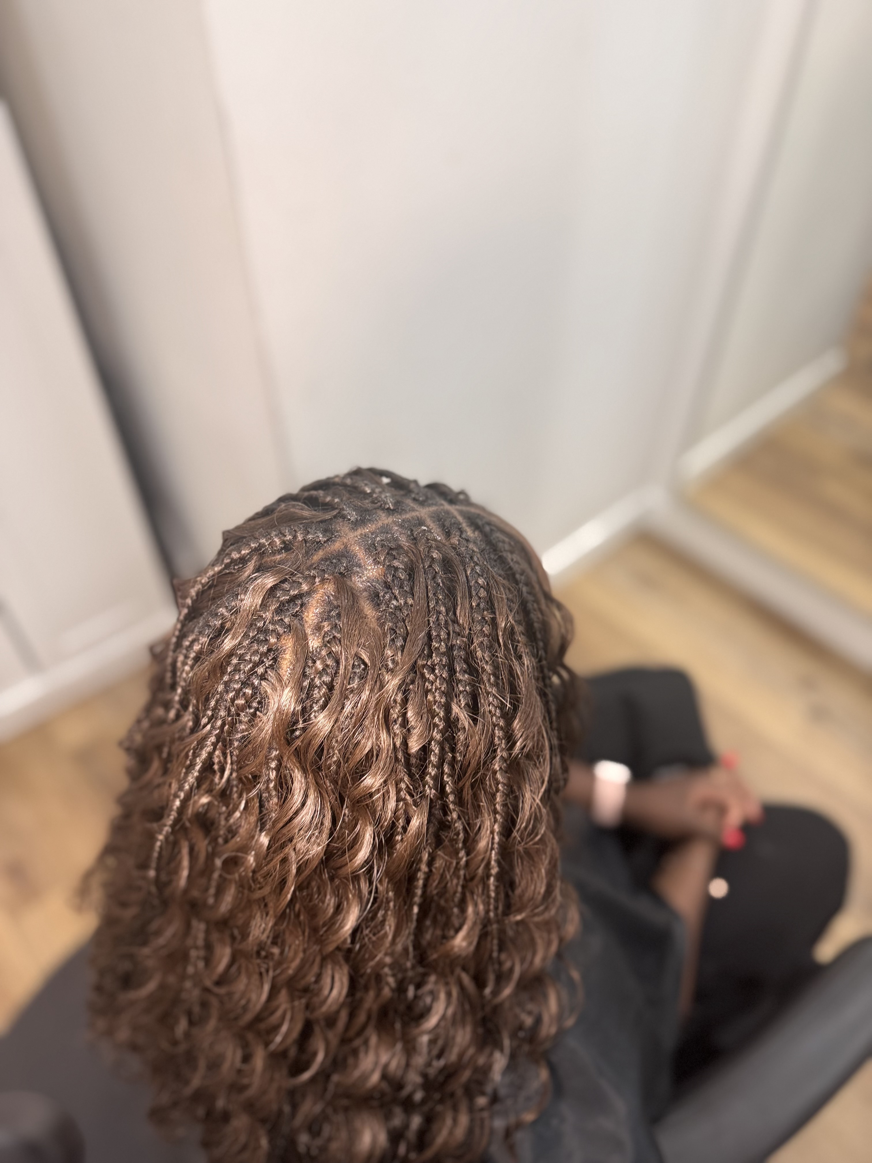 boho box braids at Michou  HairBraiding in Anaheim, CA