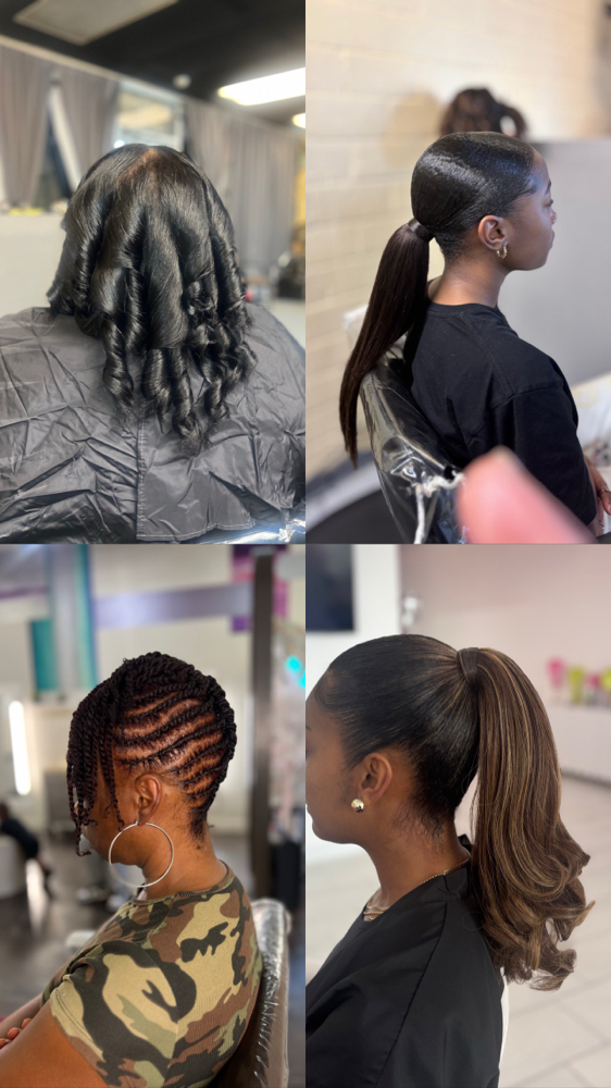 Shampoo’s,Rod Sets,Thermal Styling
