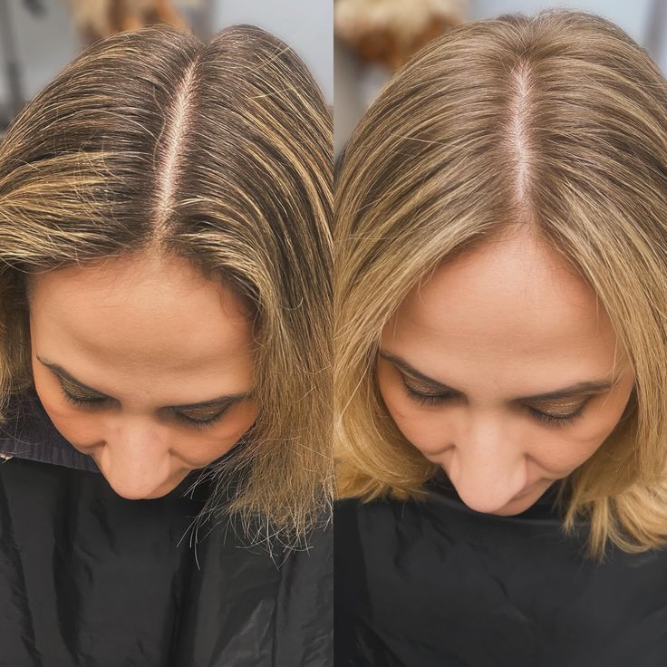 Full Highlight & Root Touch Up