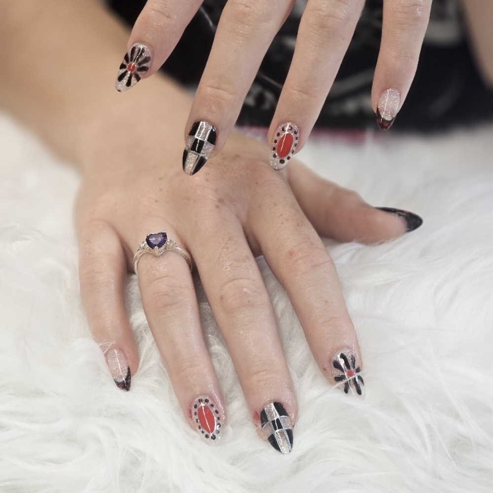 Nail Art at Something To Talk About Salon in Marion, NC