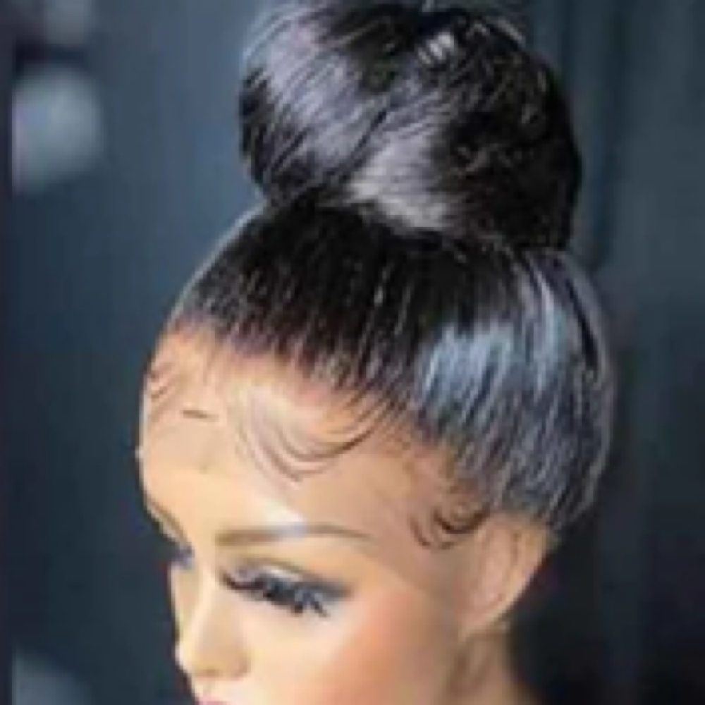 Frontal Ponytail at TruGlam Stylist in Winston Salem, NC