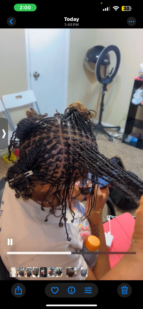 Retie, Micro Locs