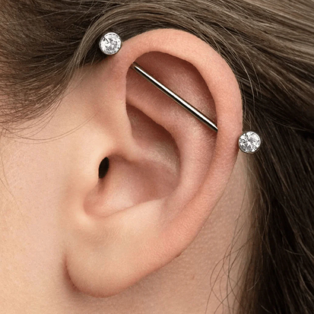 Industrial at Dollface Ink & Piercing in Springdale, AR