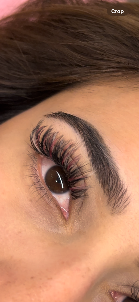 Glitter + Color Lashes