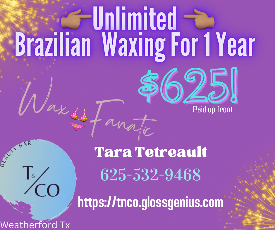 1 Year Unlimited Brazillian Wax