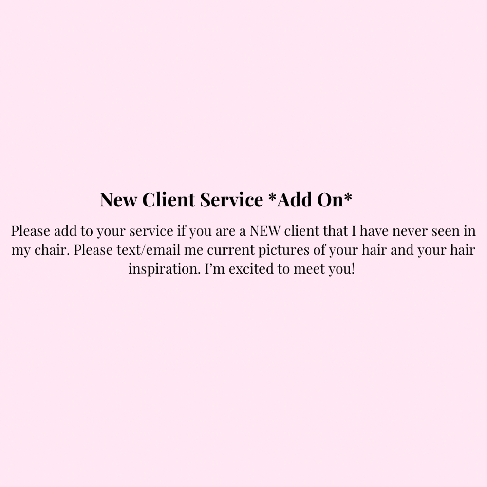 New Client Service