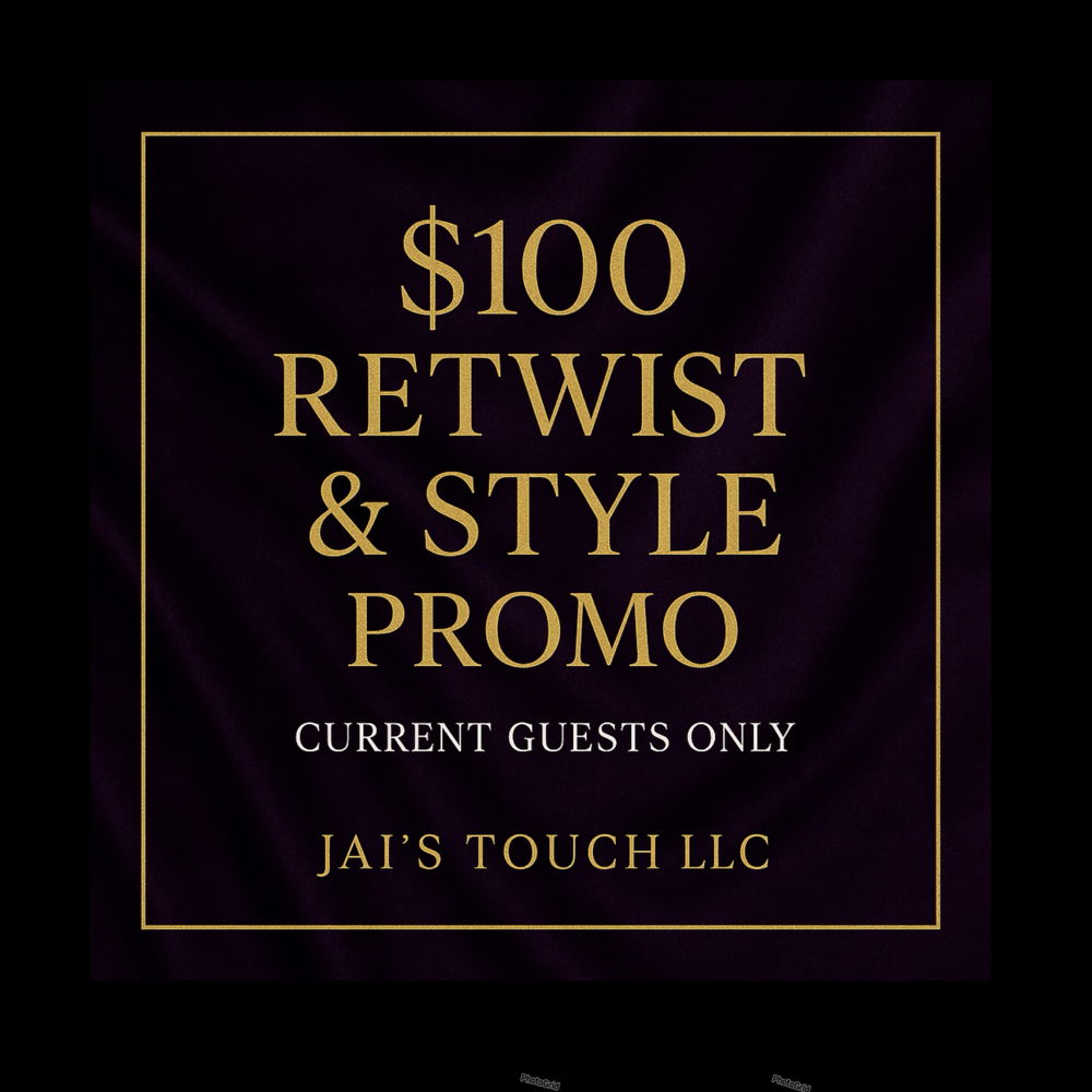 Monthly Retwist & Style ProMo