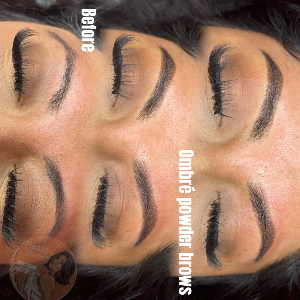 Ombré Brows at Beauty Bleeds in Lubbock, TX