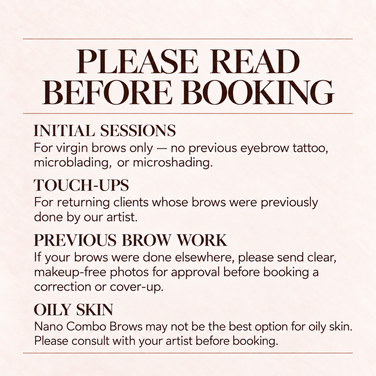 DON’T BOOK THIS ( NOT A SERVICE ) at VicJu Beauty in Falls Church, VA
