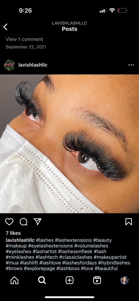 Voulme Lash Set