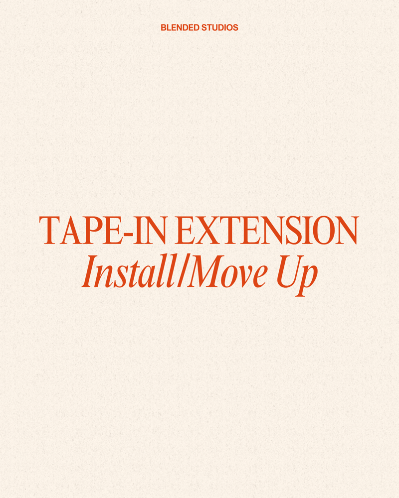 Tape-In Extension Install/Move Up