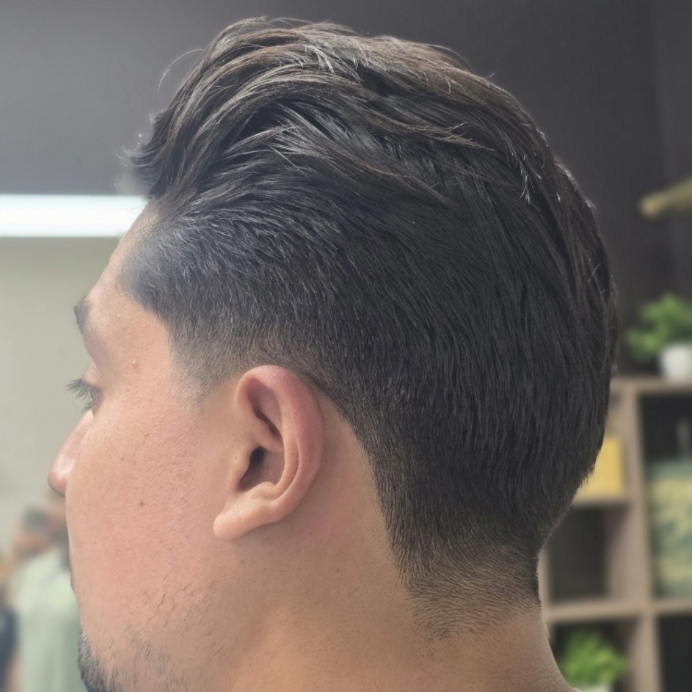 Clipper Haircut at Shear Gods in Quilcene, WA