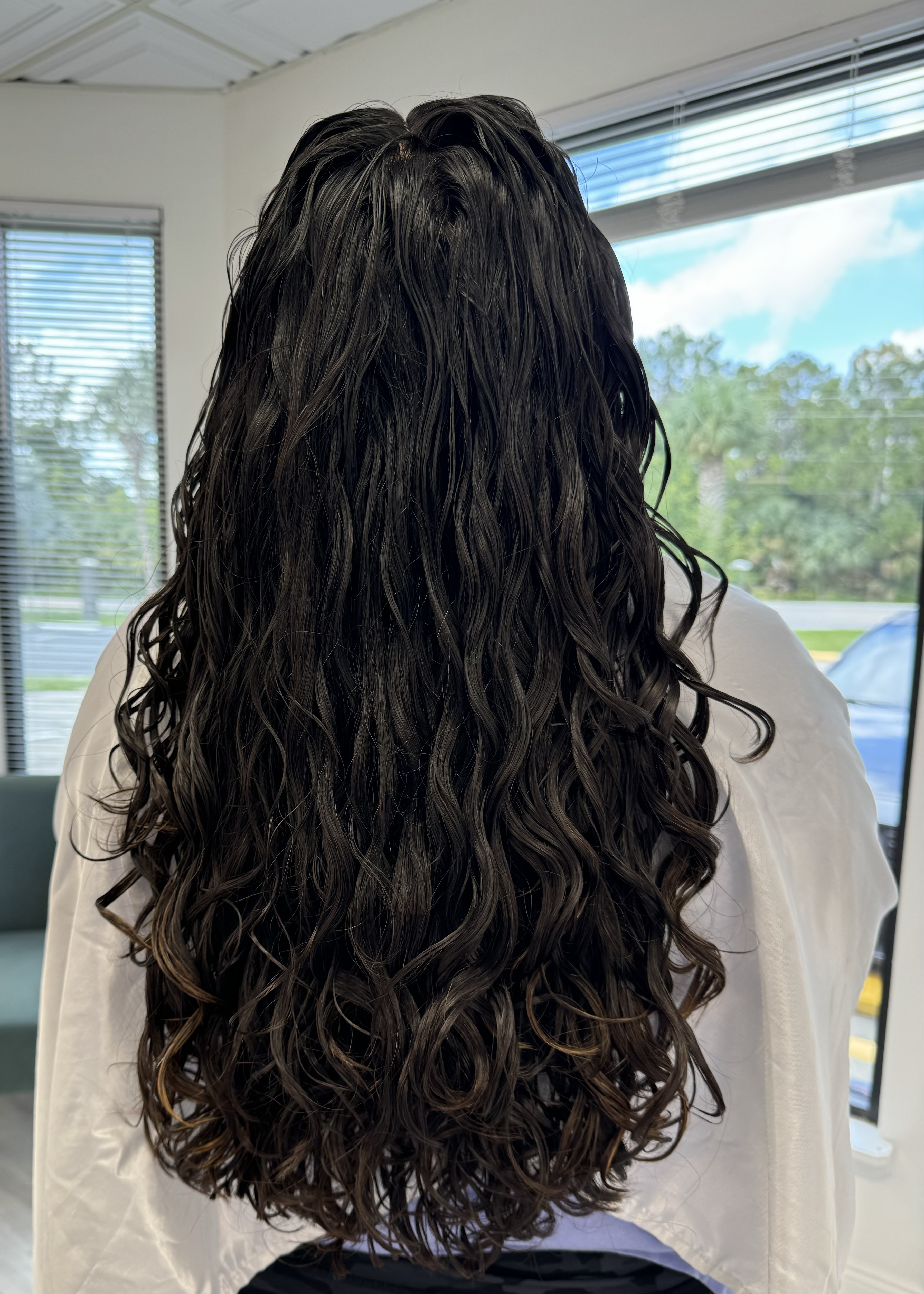 Curly Wash & Style