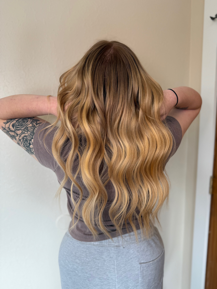 Tape In Weft Extension Install