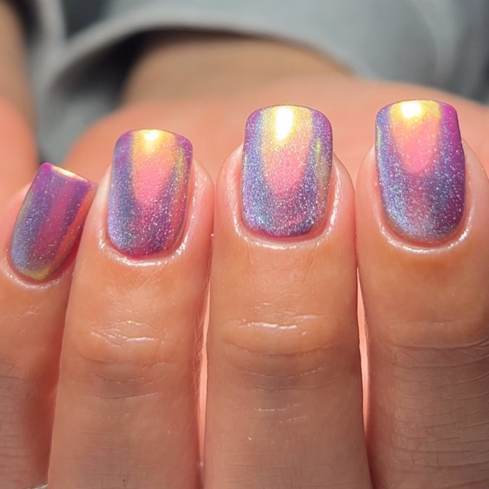 Structured Gel Overlay at Luxy Nails OC in Santa Ana, CA