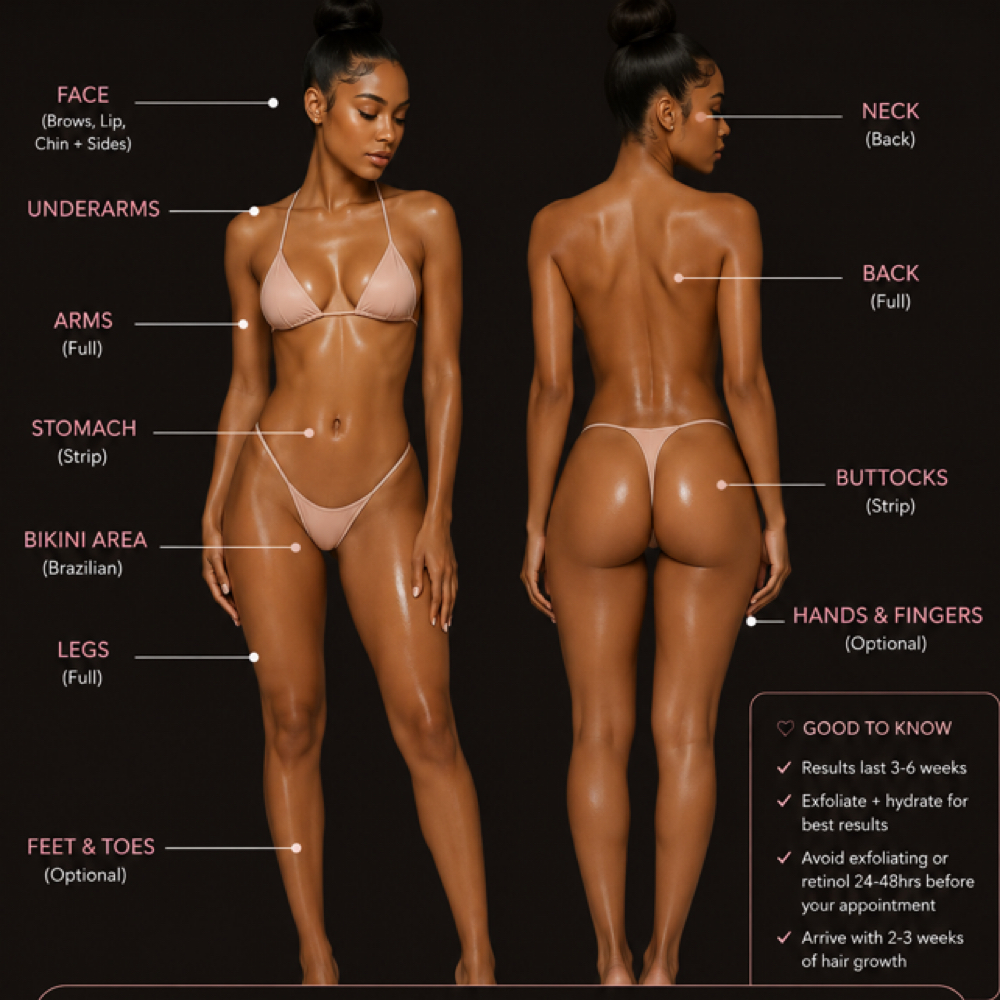 Full Body Wax at Kalea Esthetics in Columbus, GA