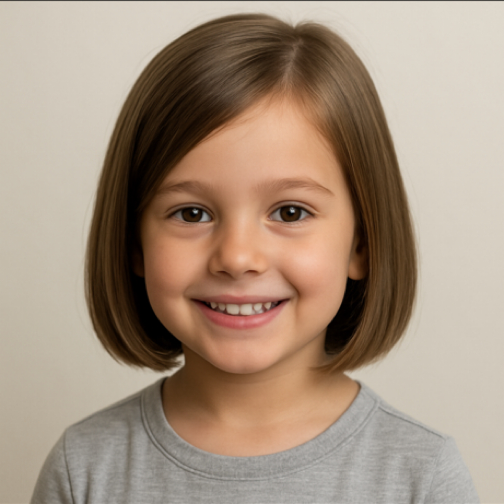Toddler Girl Haircut 0-6 at Pegasus kids hair studio in Yakima, WA