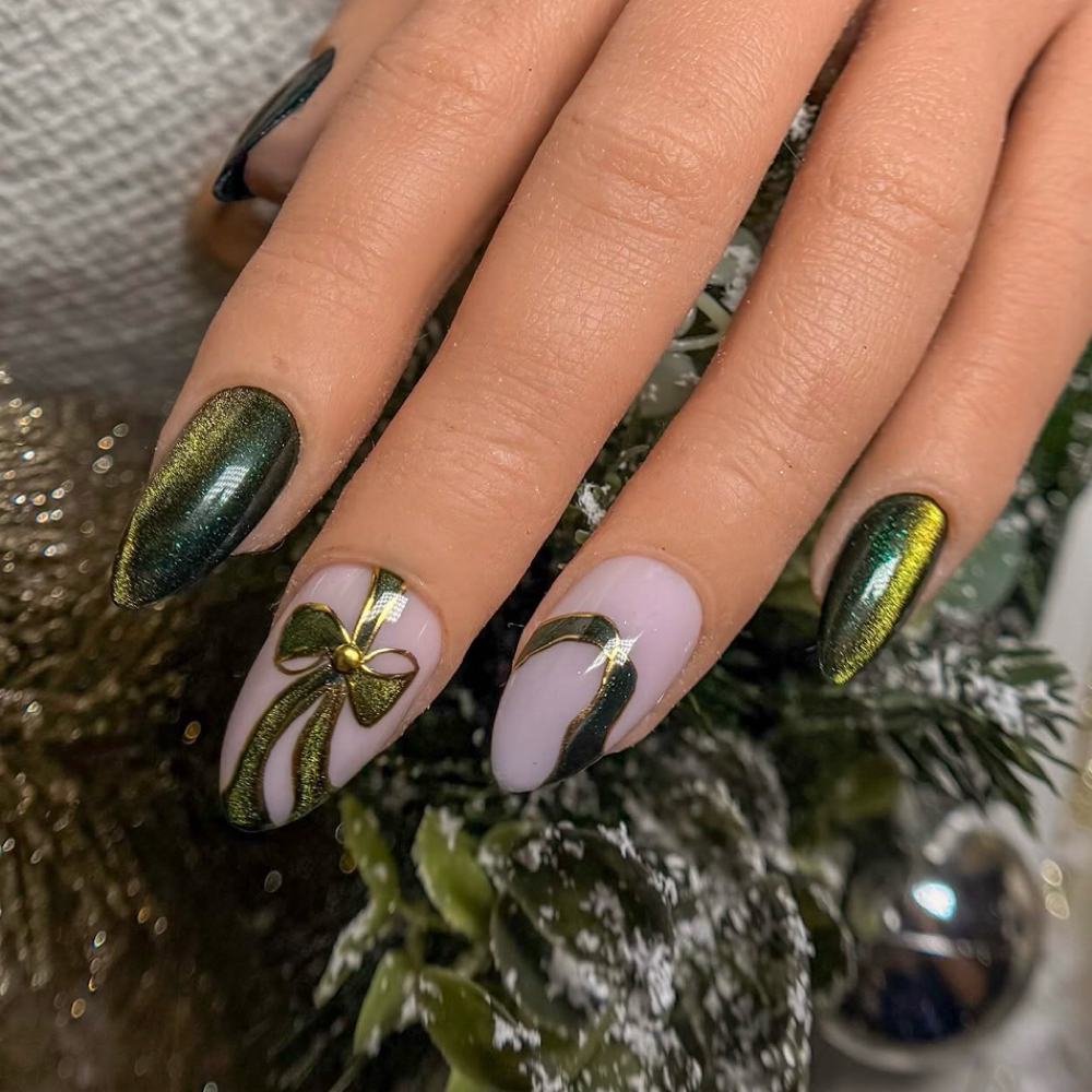 Cat Eye Gel Polish at Bridges Beauté in Greer, SC
