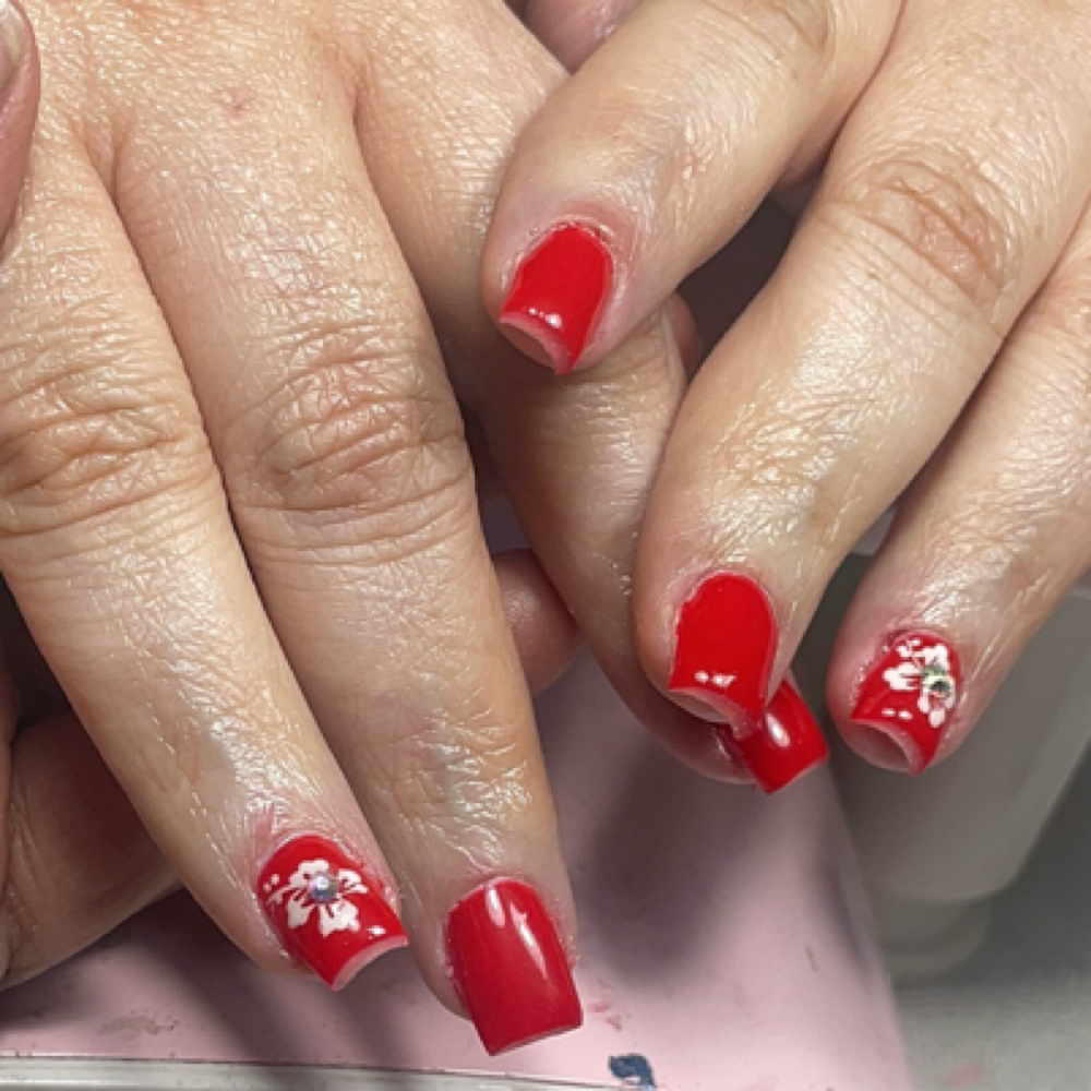 Luxe Structured Overlay at The Nail Clinic in Memphis, TN