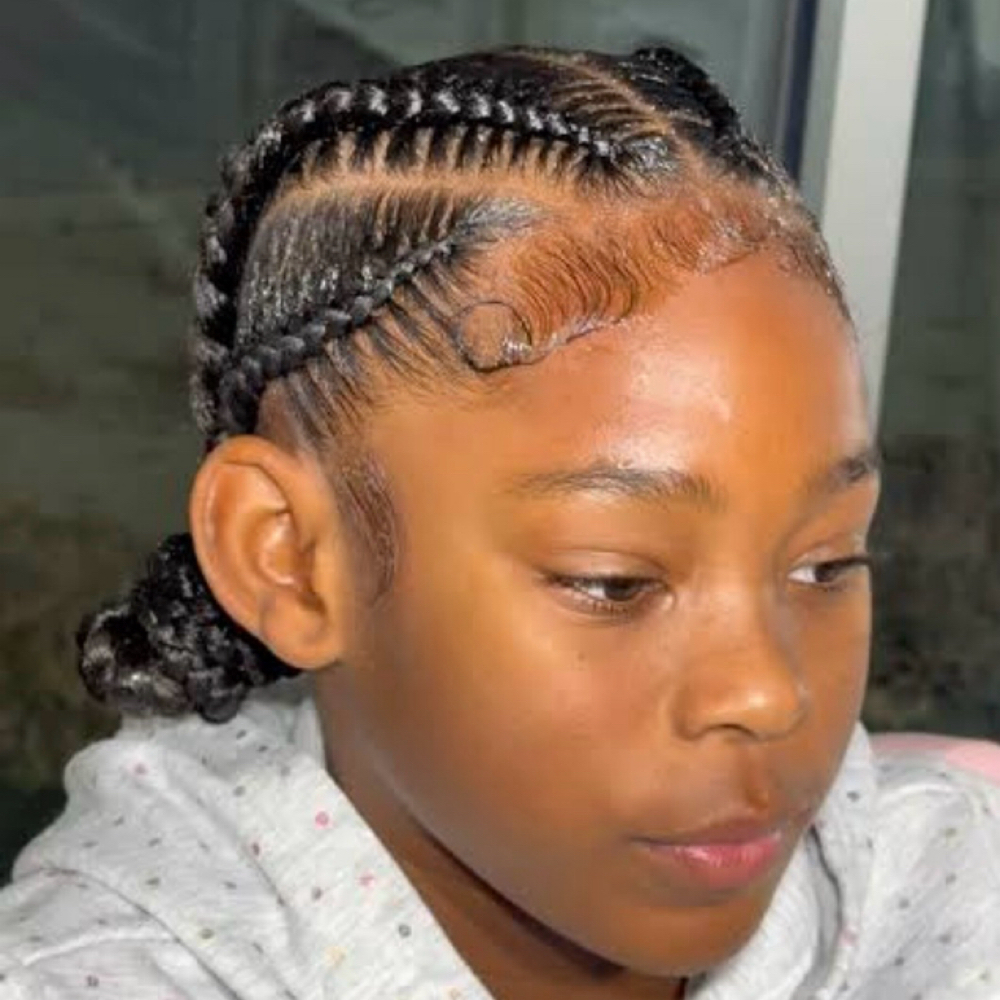 Kids 4 Feed -In Braids (age 4,8) at Glam Braids in Marietta, GA