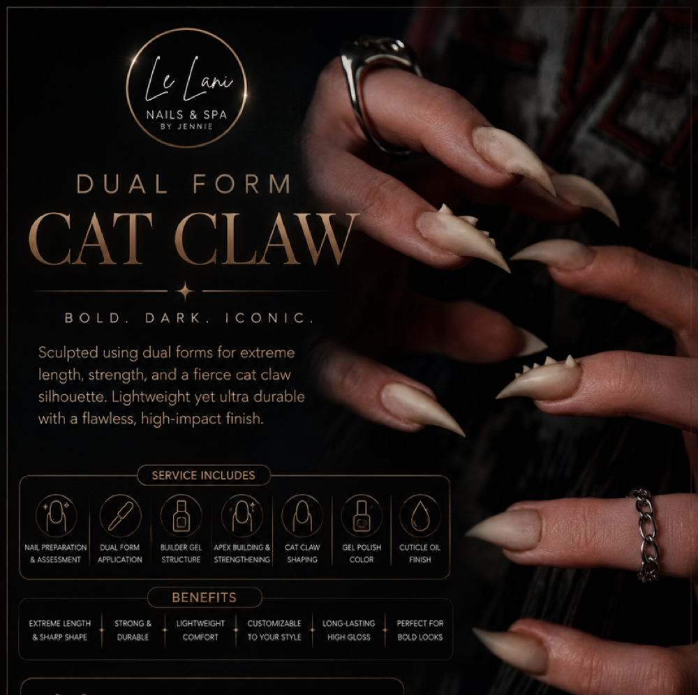 Dual From Cat Claw at Le Lani Nail Spa in Los Angeles, CA
