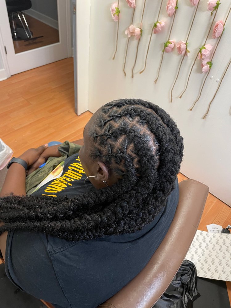 Loc Retwist & Feed-In Braids