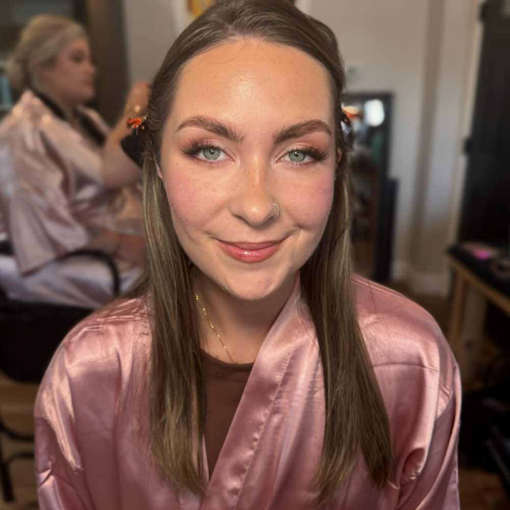 Bridal Party Makeup Application at Electric Lash in Rochester, NY