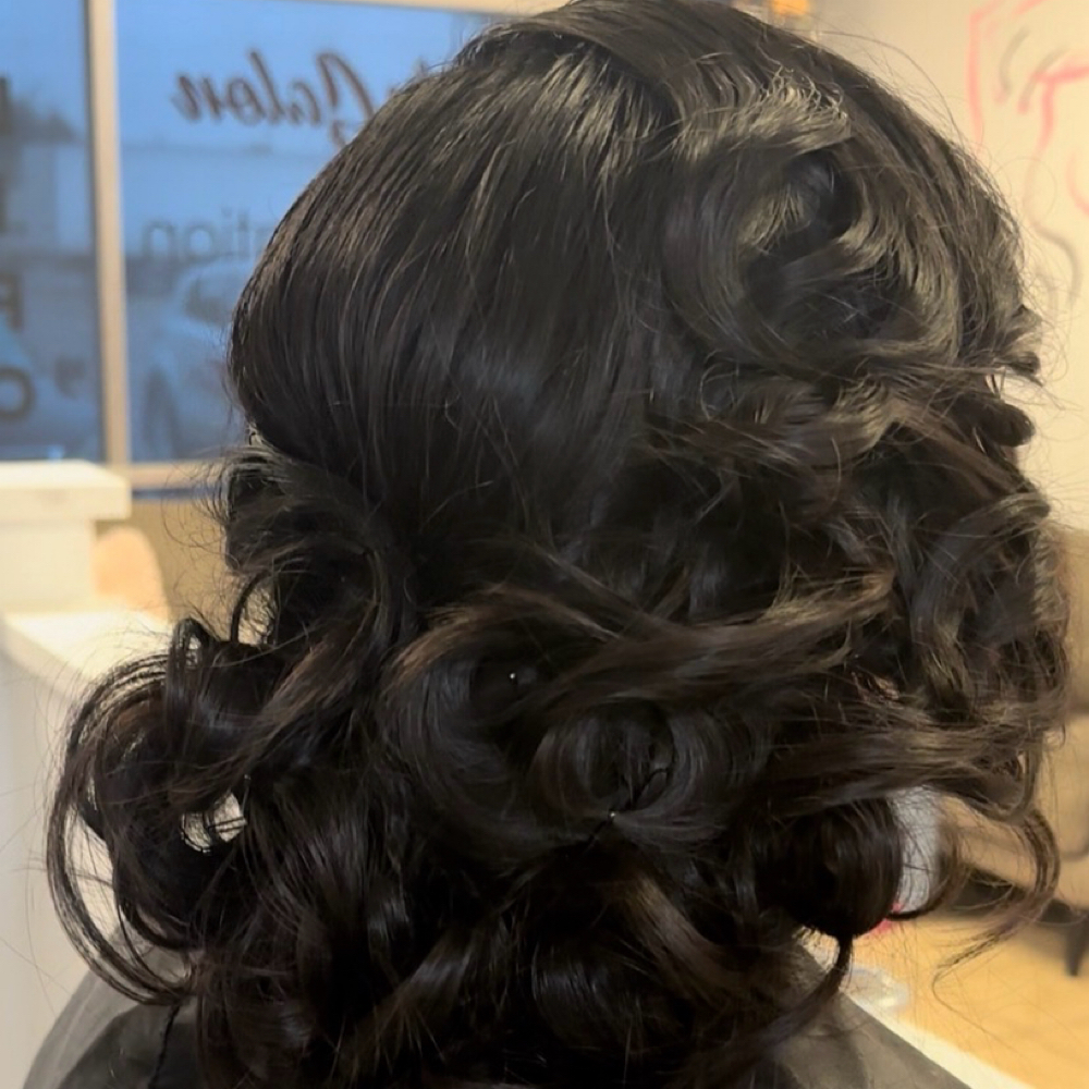 The Final Destination (Updo’s) at The Works By Juliano in Edinburg, TX