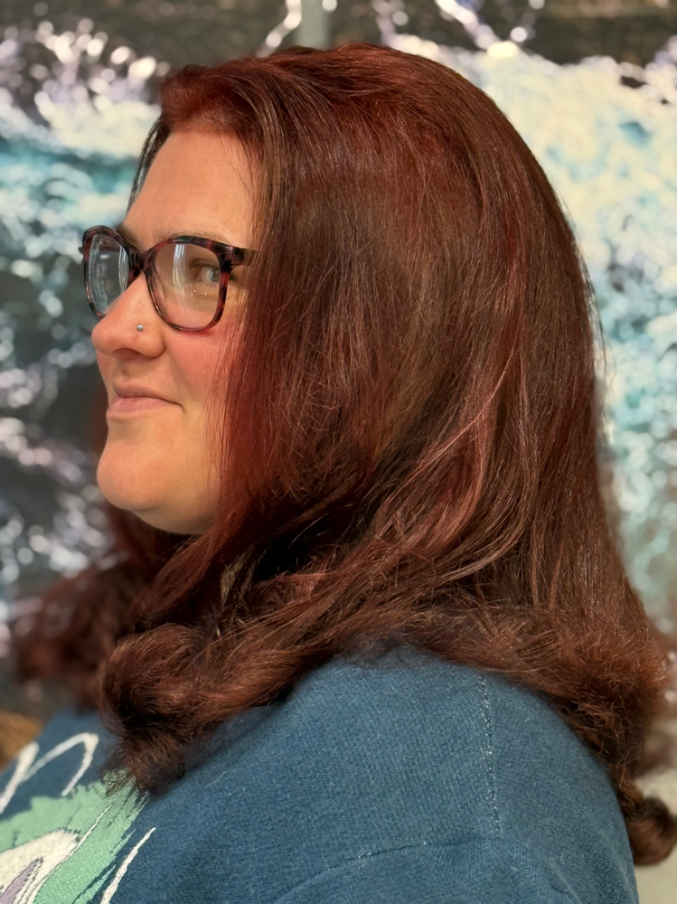 All over color, Cut And blowout