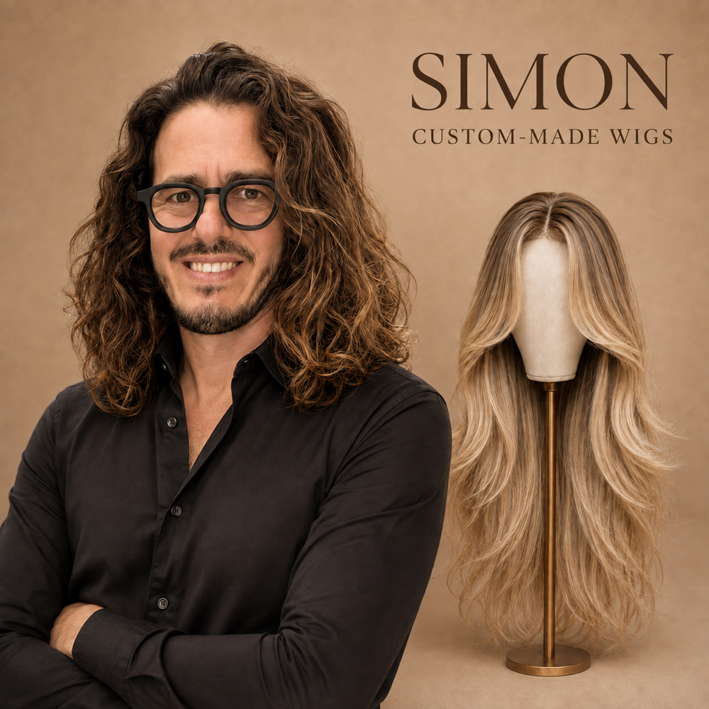 Simon Custom Wig at Natural Hair Center in Aventura, FL
