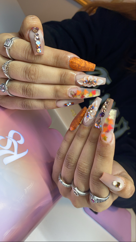 Glitter/ Encapsulation at Nails By Jasmine J in Bakersfield, CA