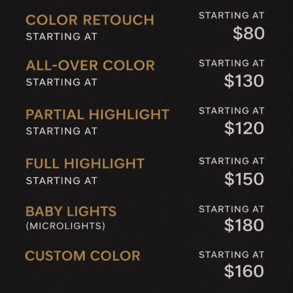 Color CONSULTATION only at The Faded Edge LLC in Rochester, MN