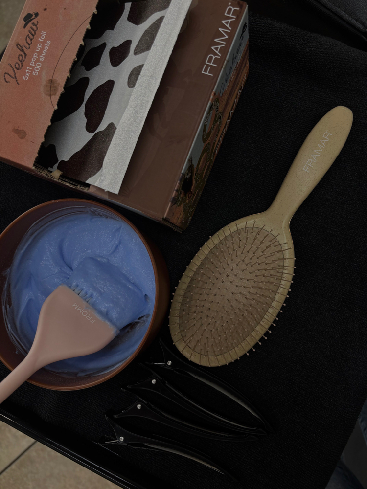 Root Touch Up, Toner, & Haircut at Monixhair in Brea, CA