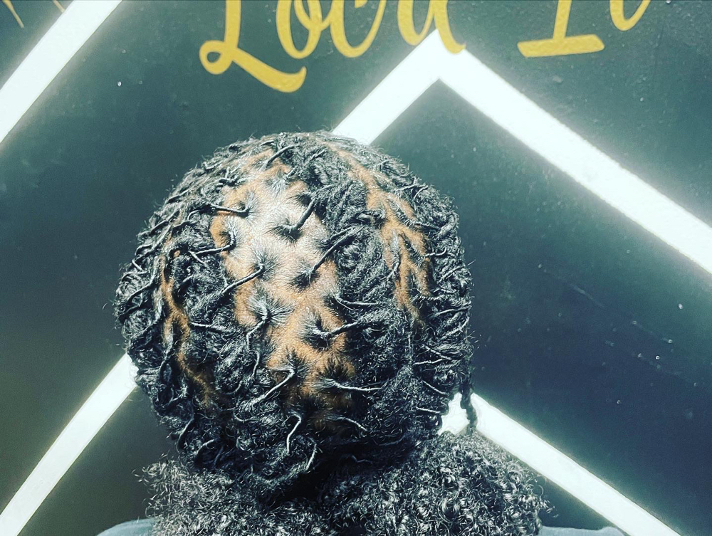 Micro Loc Retwist w/ Style