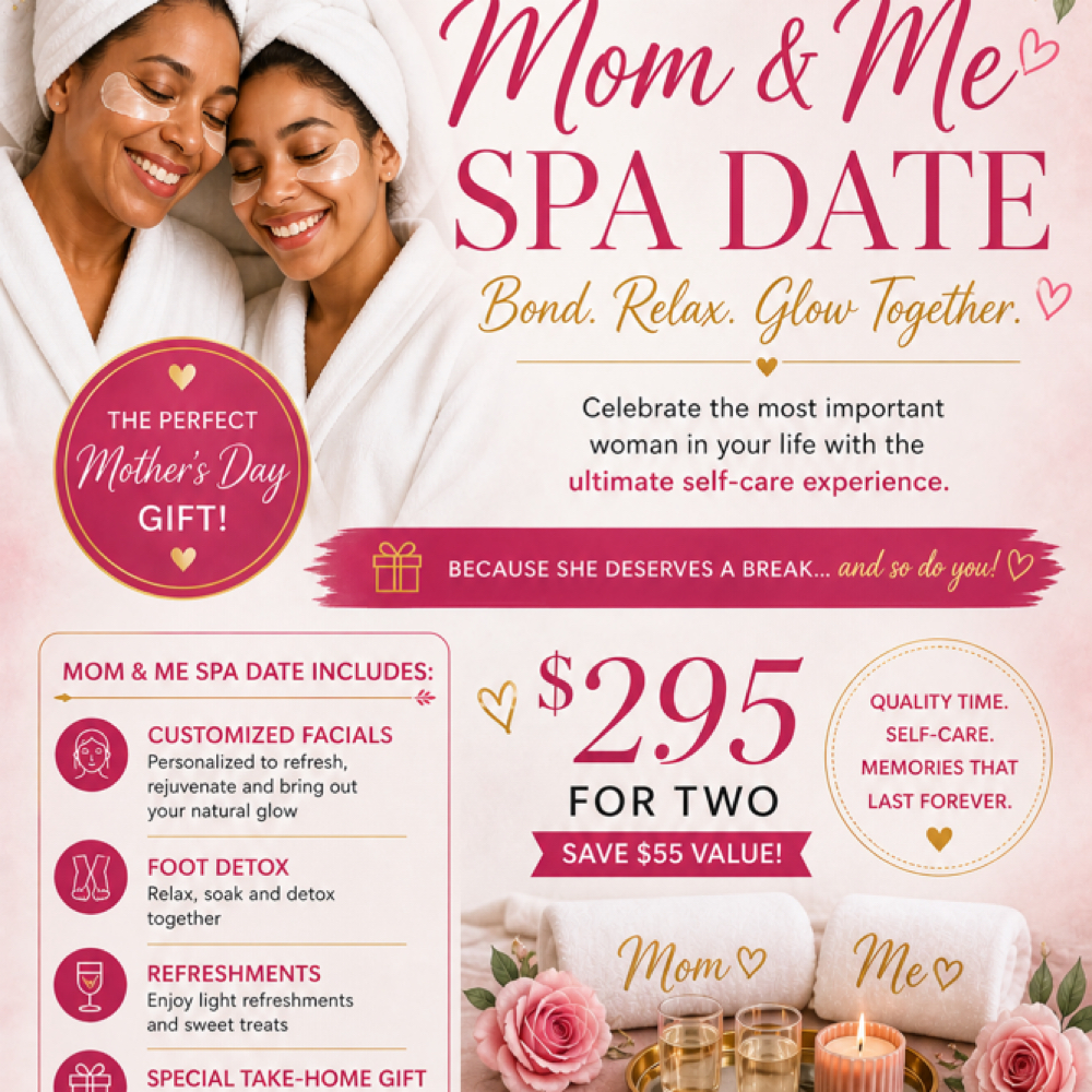 Mom & Me Spa Date at Grand Deluxe Beauty in Bloomfield, NJ